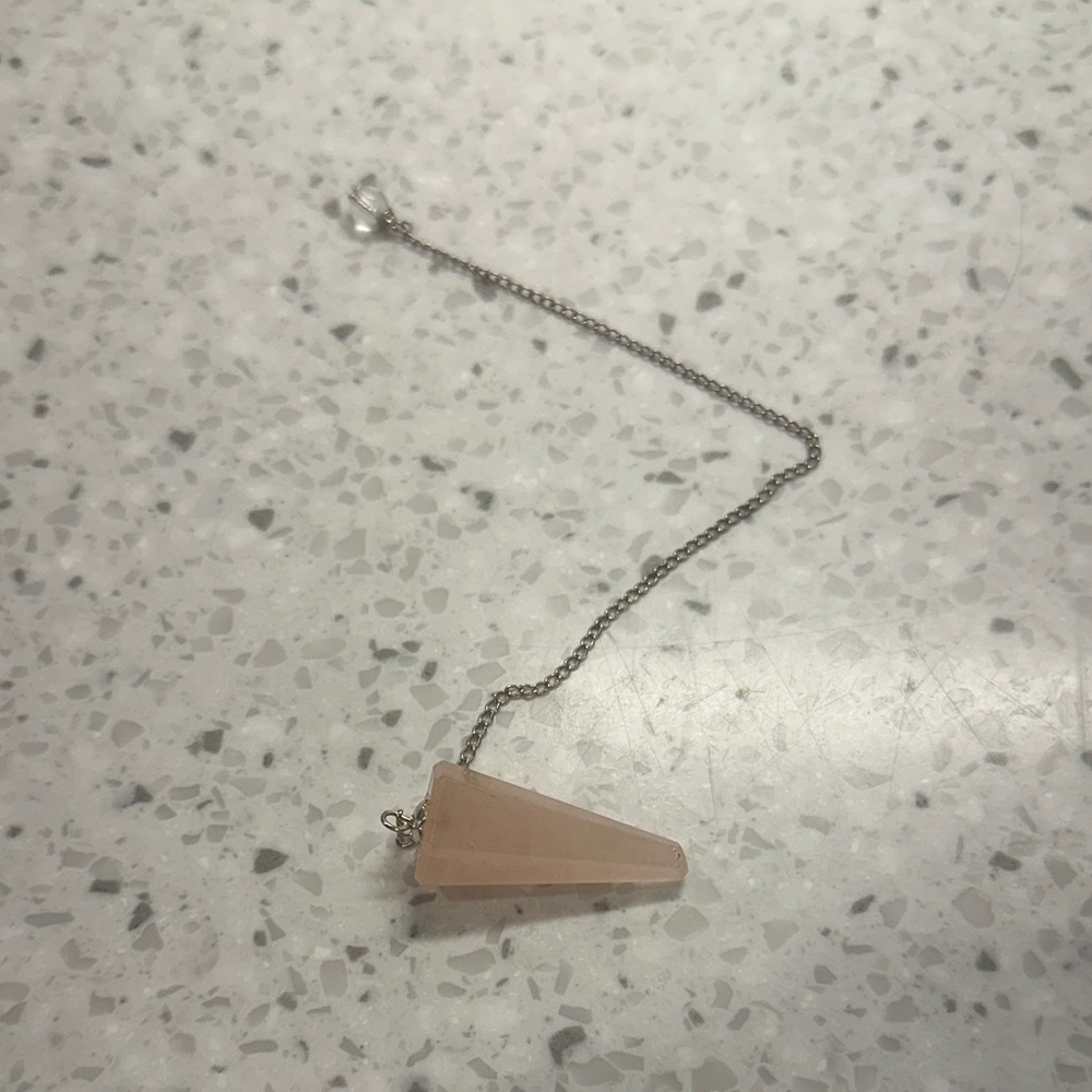 Rose Quartz Pendulum